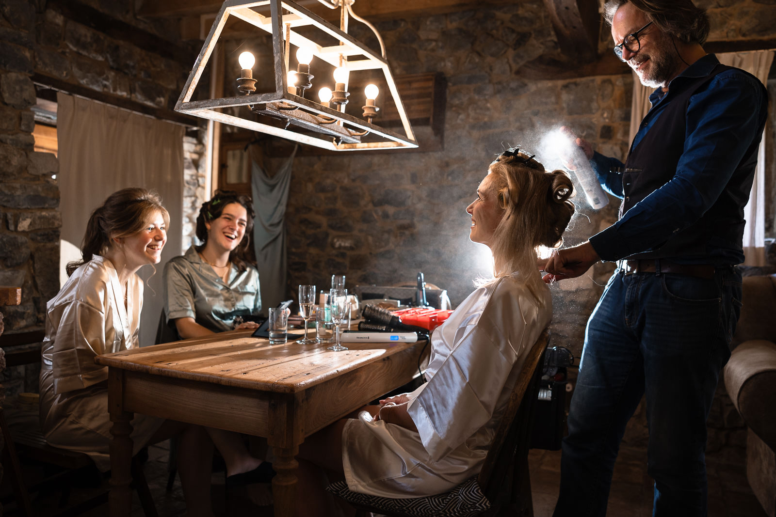 Trouwfotograaf Zuid-Limburg Hoeve Vernelsberg bruids kapsel